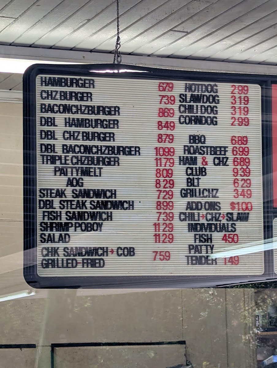Ed's Drive-In Menu - Image 2